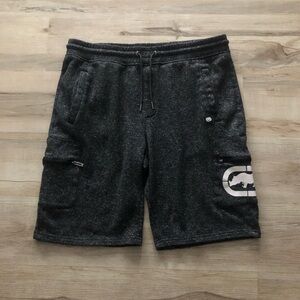 Ecko Unlimited Dark Grey Cargo Shorts